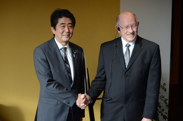 Good old Abe with Jonathan