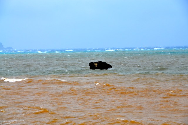 Very weird light post storm