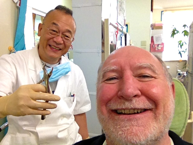 Mori sensei is a great guy and has a Mohawk