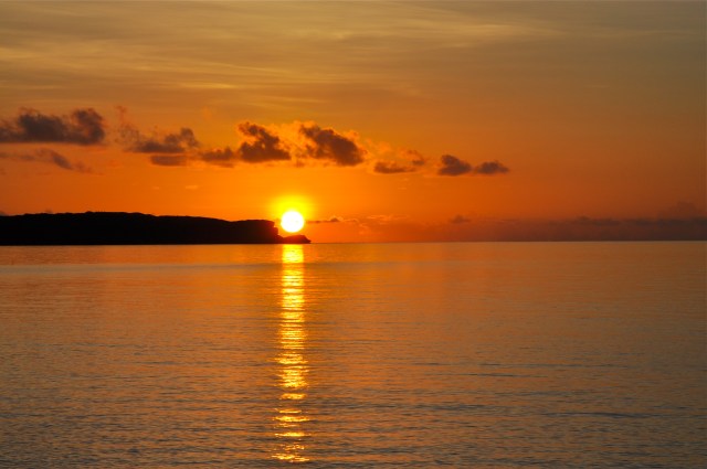 I watch the sunset and agonize