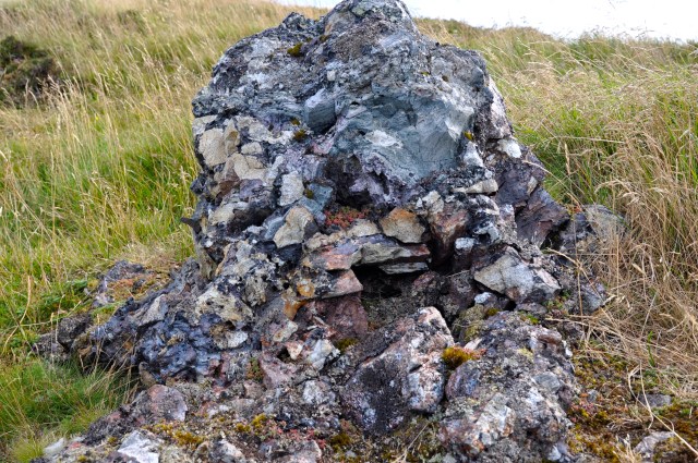 A big lump of vitrified wall. What the hammer, what the chain?