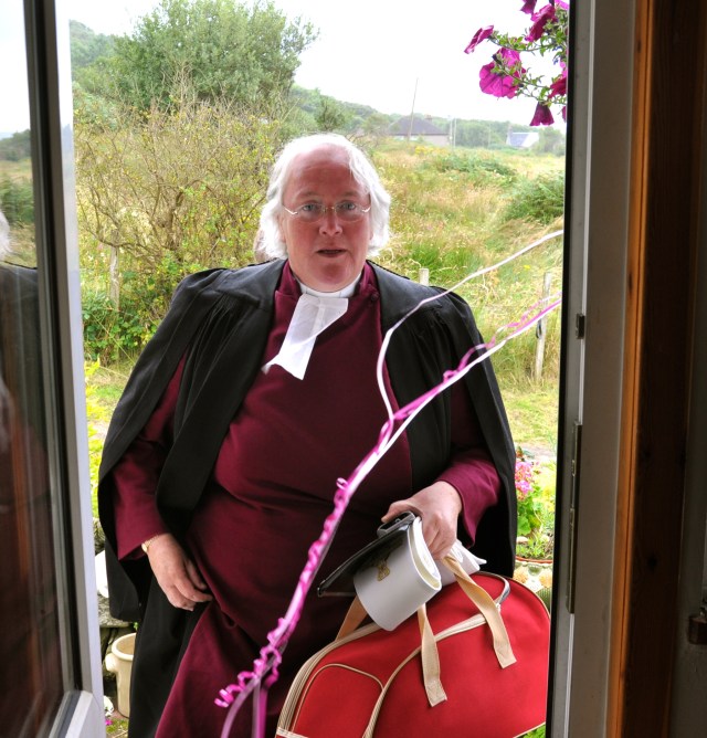 The Moderator! She means business.