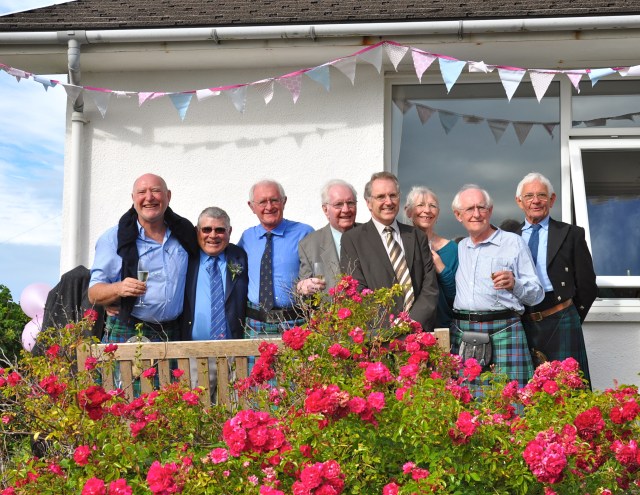 Me, Cousin Duncan, Cousin Donald,Brother Ian,Cousin Donald,Cousin David, Sister Rosy,Brother Alan,Cosin Bobby!,