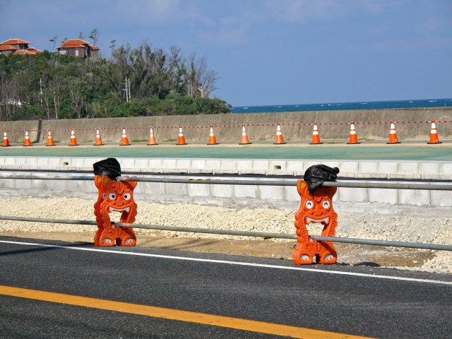 Okinawan roadworks