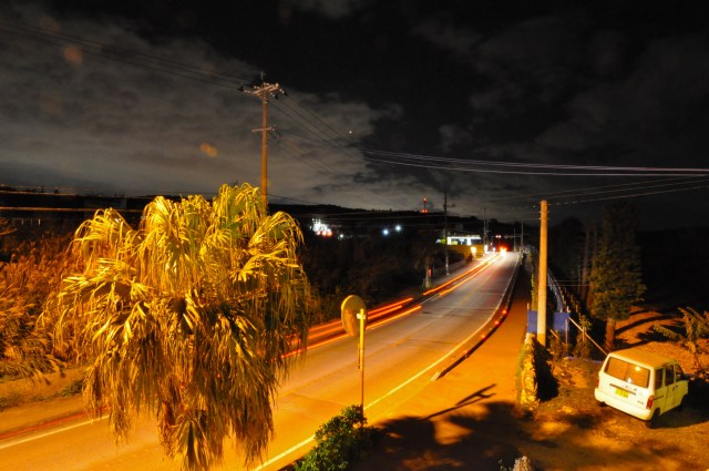 5 minutes ago from the roof.