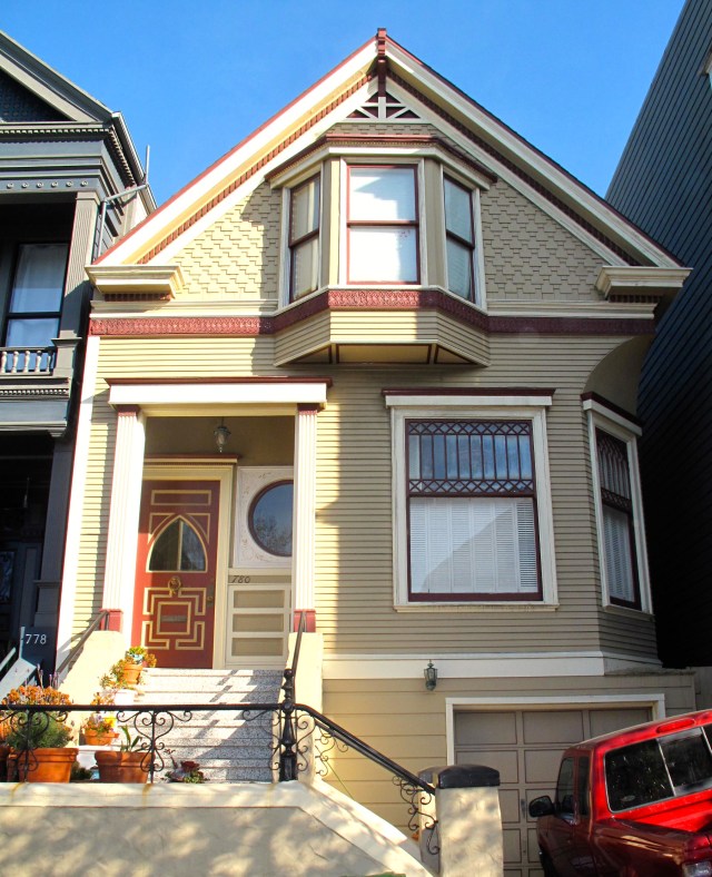 I nearly bought this house in 2002 but was talked out of it. Big mistake! It is on Clayton just across the road from where Bebo lives. It has a roof terrace that overlooks the city. I must have been mad.