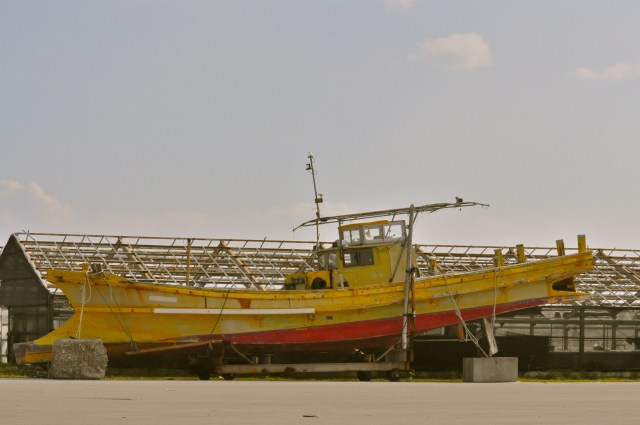 Old fishing boat