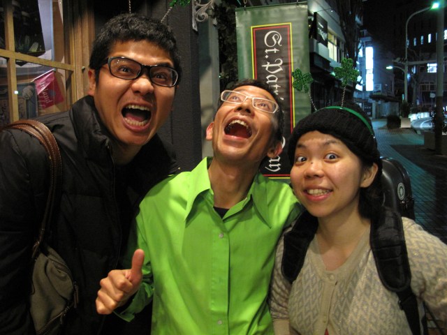 Okinawans love to have a good time.