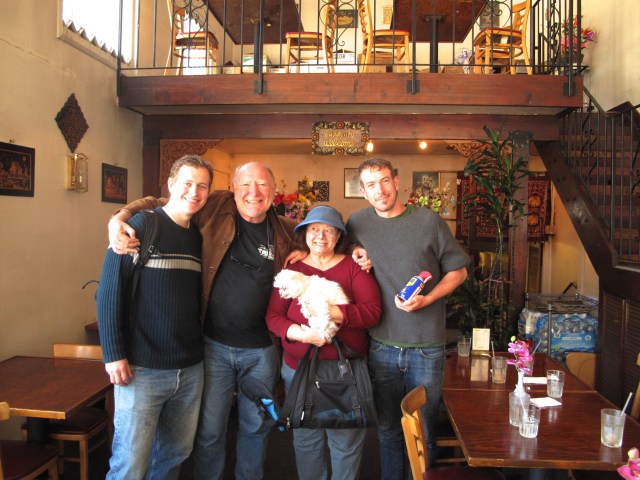 Ben, Fat man, Petra, James