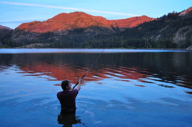Ben immerses himself in freezing mountain lake to banish lustful thoughts