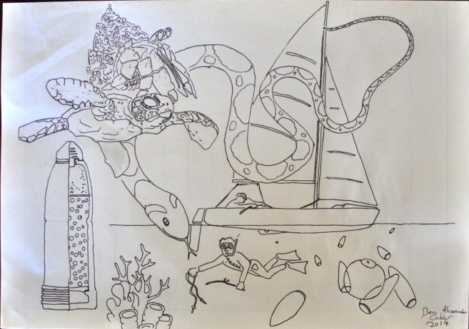 Ben draws the adventure