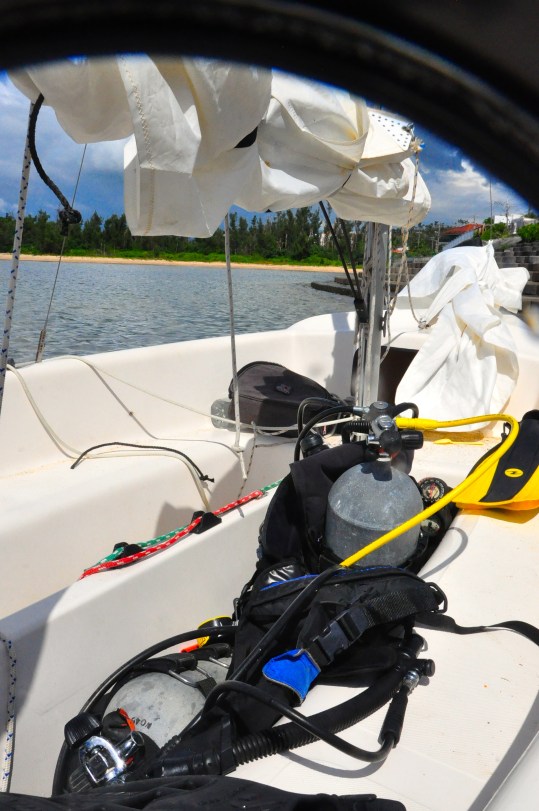 Dileas as diving boat