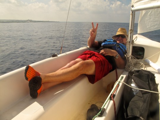 Slow boat to Tokashiki.