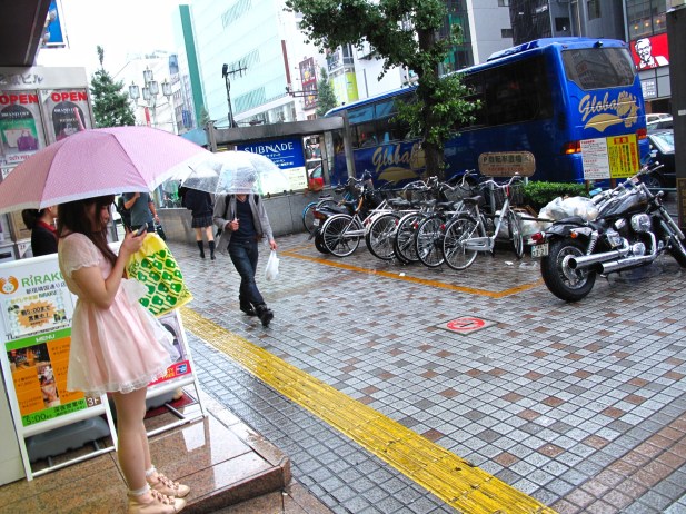 I skulk in shop fronts