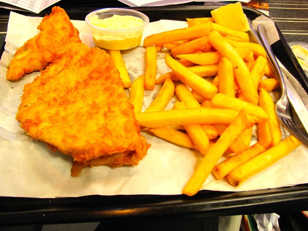 Fresh Morwong and chips. Truly delicious.