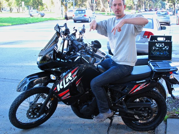 The best bike in the world beside her ugly old sister