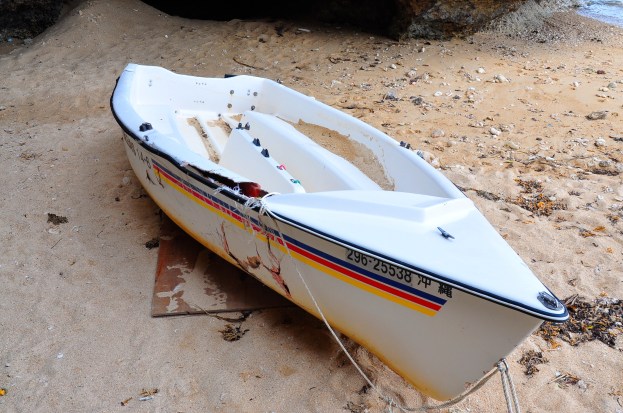 Her bottom is broken