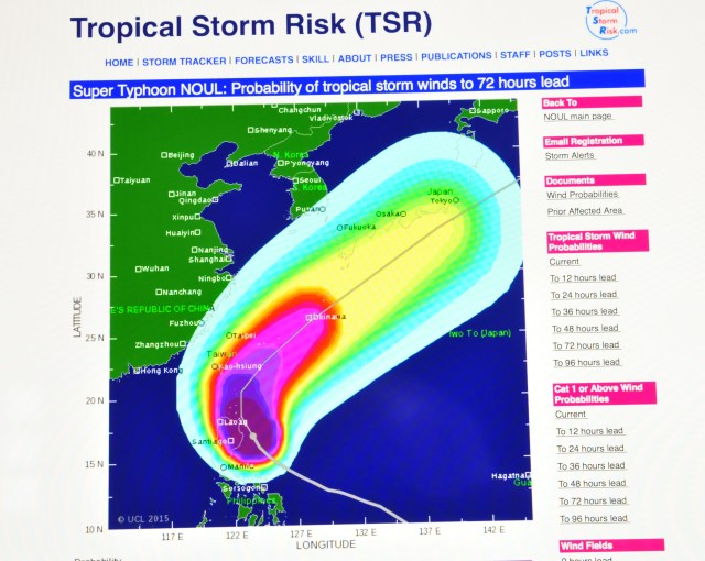 Going to hit us on Tuesday