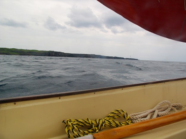 Cape Zampa off the port bow