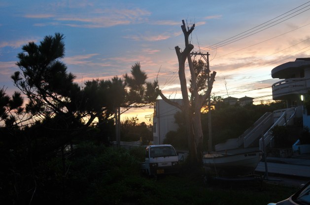 In russet mantle clad