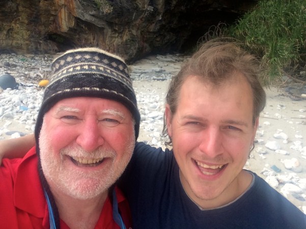 Hooray! We are standing on unexploded munitions.